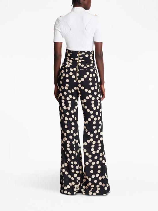  발망 스트레이트 팬츠 BF0PP181SC57 - BALMAIN