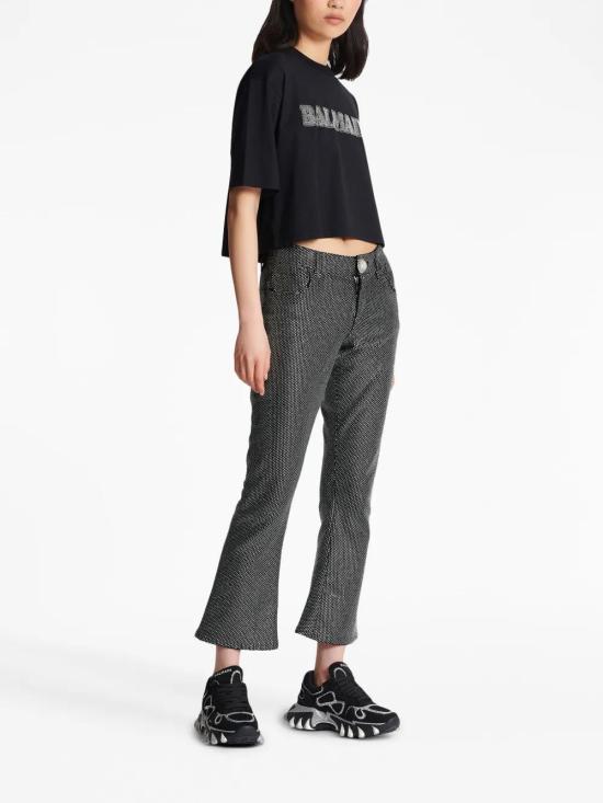  발망 반팔 티셔츠 BF0EE020BC54 - BALMAIN