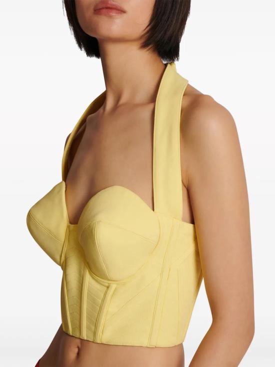  발망 민소매 티셔츠 CF0CA050VE17 - BALMAIN