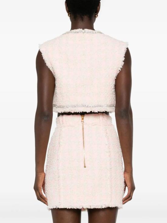  발망 민소매 티셔츠 EF1AI235PC70 - BALMAIN