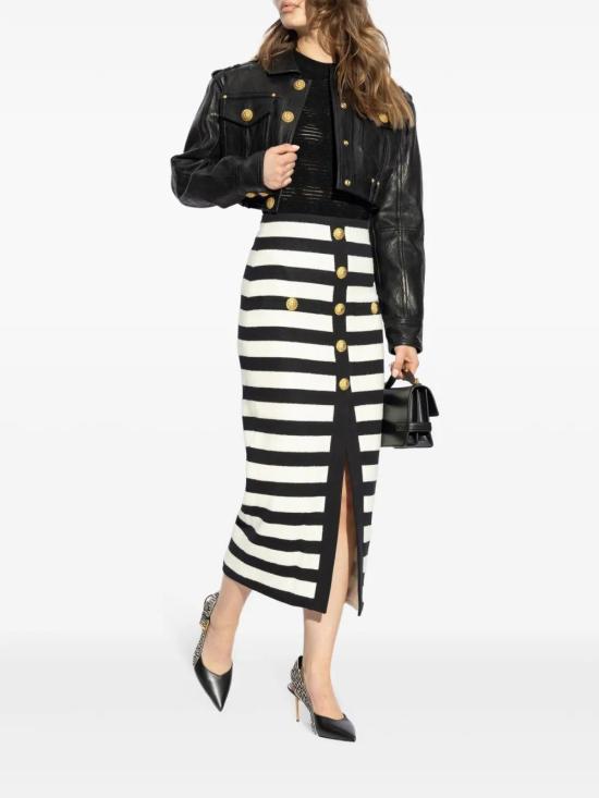  발망 바디수트 티셔츠 DF1BA142KG69 - BALMAIN