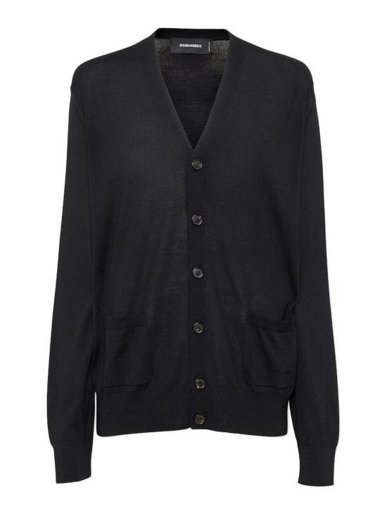  디스퀘어드2 가디건 S18310S75HA1267900 Black