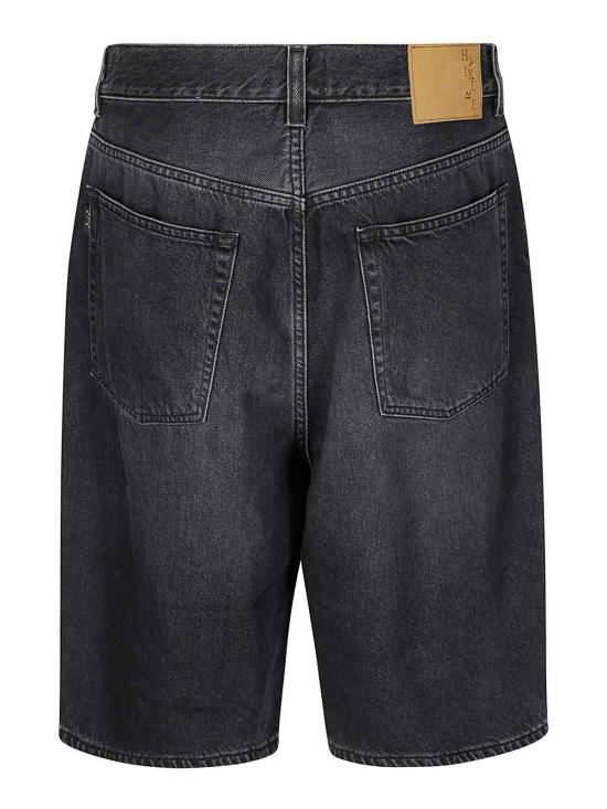  하이쿠레 데님 숏팬츠 HEM03251DF173L0732 Black - HAIKURE