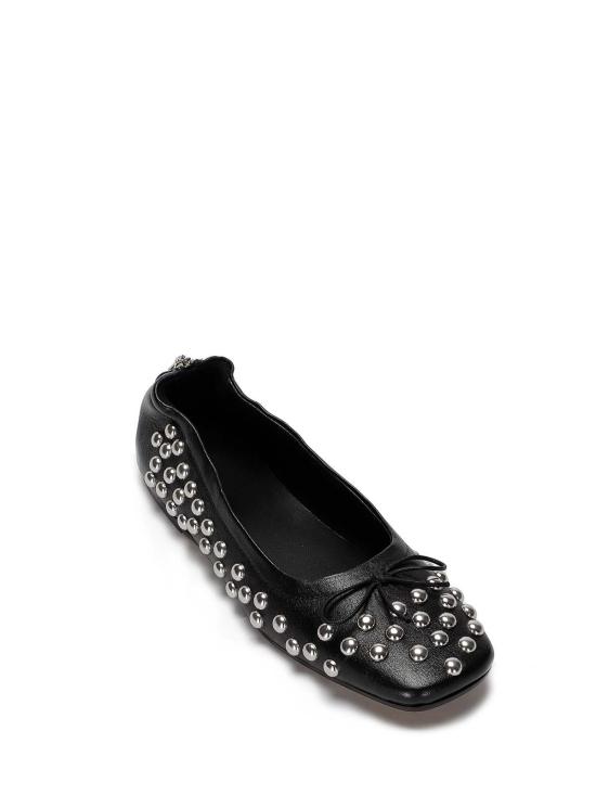  골든구스 플랫 슈즈 GWF00867F00694490179 Black - GOLDEN GOOSE