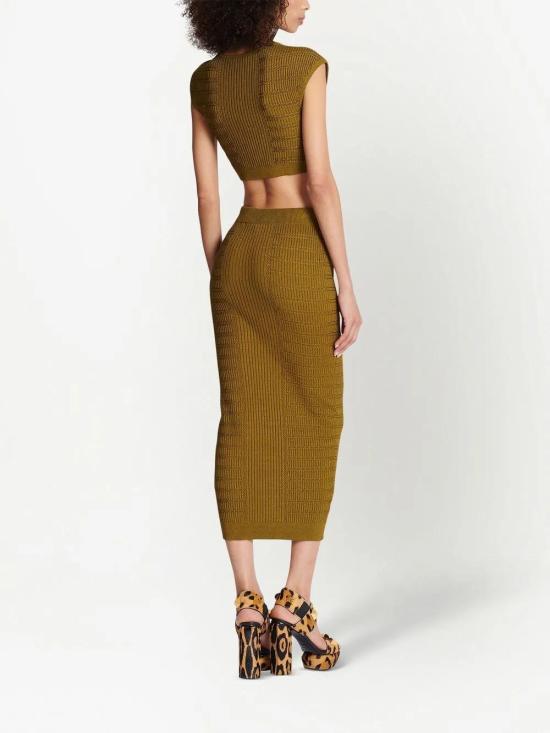  발망 민소매 티셔츠 AF1AI075KE10 - BALMAIN