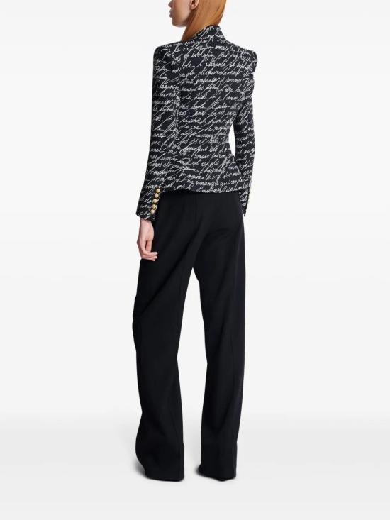  발망 자켓 EF1SM340MG60 black - BALMAIN