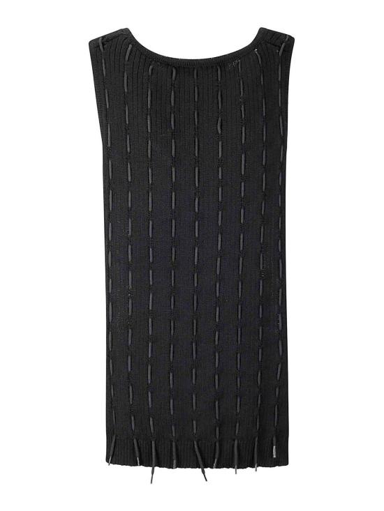  인스티튜션 민소매 티셔츠 I01K07BLACK Black - INSTITUTION