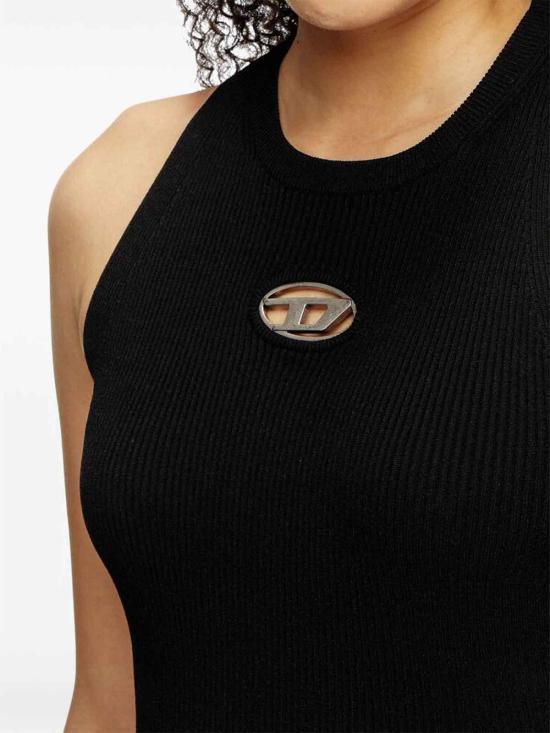  디젤 미디 스커트 0DLAXA174499XX Black - DIESEL