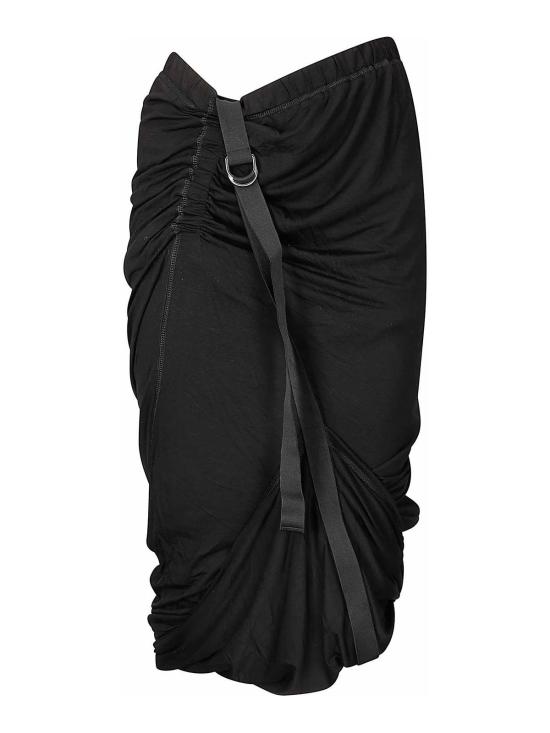 25SS 헬무트랭 미디 스커트 O09HW302001 Black