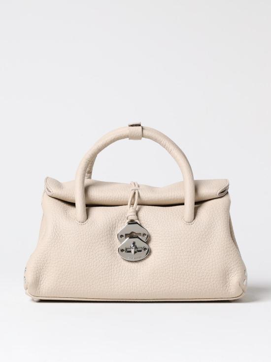 25FW 자넬라토 토트백 0687501120000SMALL Z1140 White