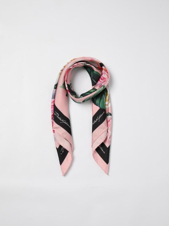 25SS 돌체앤가바나 머플러/스카프 FN090RGDCUI HF5IY Pink - DOLCE & GABBANA