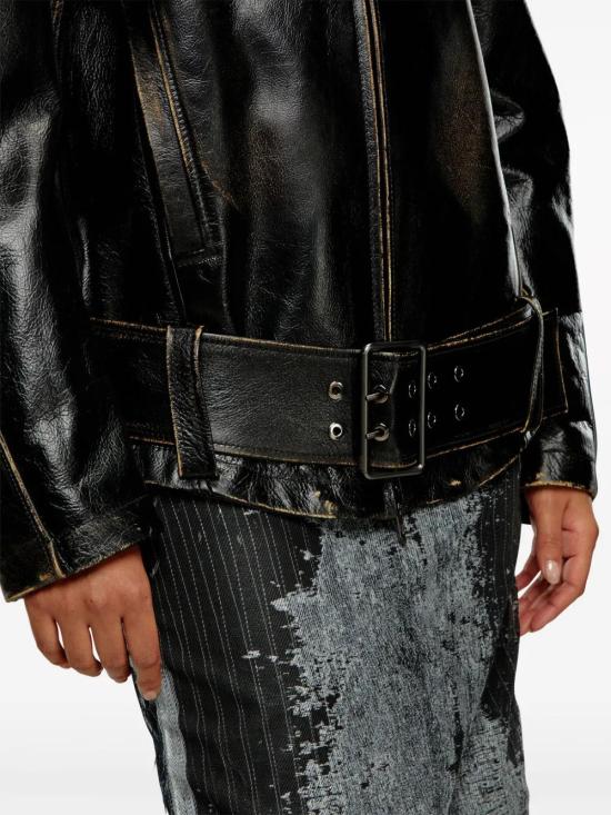  디젤 가죽 자켓 A139470QIAG - DIESEL