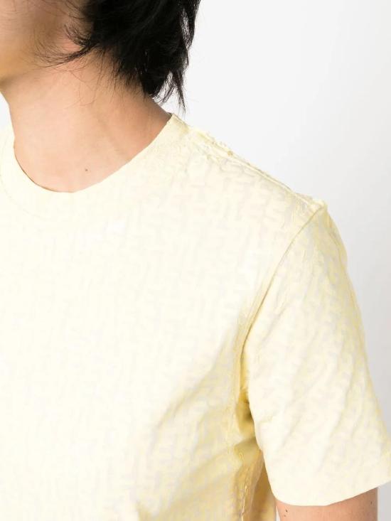  디젤 반팔 티셔츠 A096440PATI yellow - DIESEL