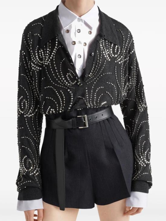  프라다 긴팔 티셔츠 P24F2ESOOO144Z - PRADA