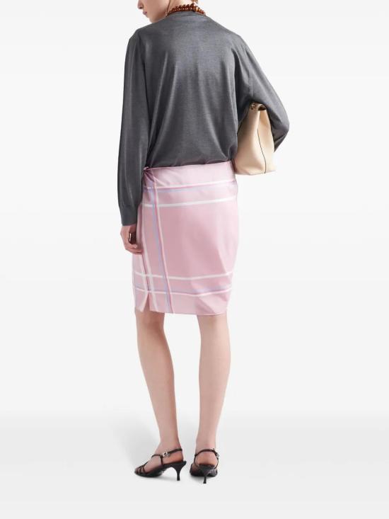  프라다 숏 스커트 P151KRSOOO15GD pink - PRADA