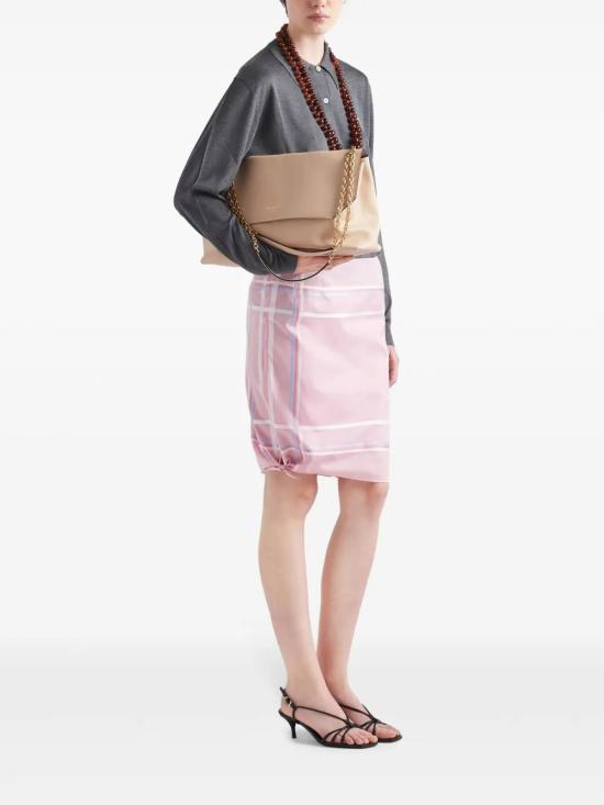  프라다 숏 스커트 P151KRSOOO15GD pink - PRADA