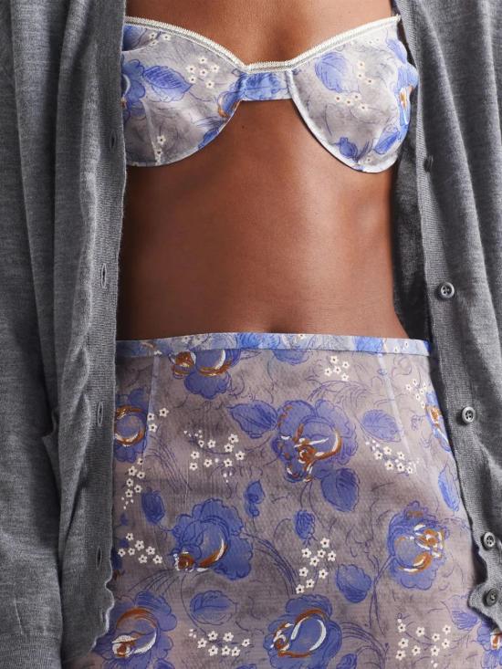  프라다 민소매 티셔츠 P936MSOOO15AE blue - PRADA