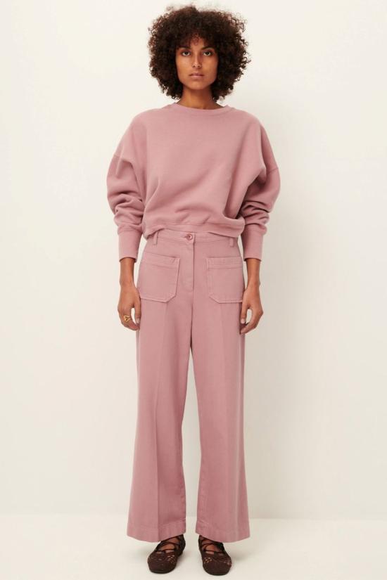  세선 크롭 팬츠 Sessun Aldricks 팬츠 Bois De Rose - SESSUN