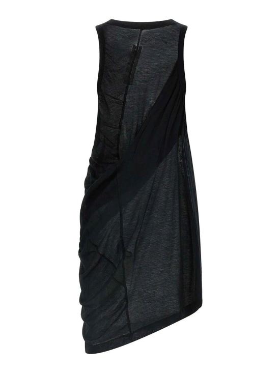  릭 오웬스 민소매 티셔츠 RR01E5152UC09 Black - RICK OWENS