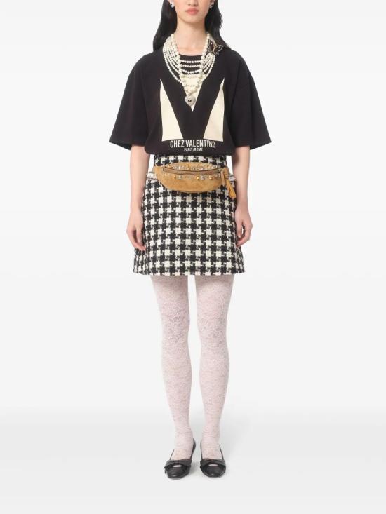  발렌티노 가라바니 반팔 티셔츠 BMG24H95W black - VALENTINO GARAVANI