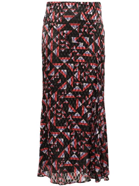  이자벨마랑 미디 스커트 JU0213FBB2J03I black