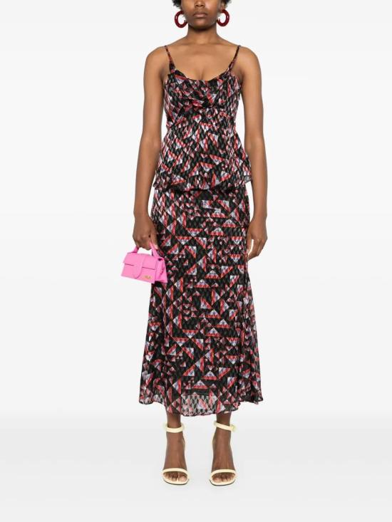  이자벨마랑 미디 스커트 JU0213FBB2J03I black - ISABEL MARANT