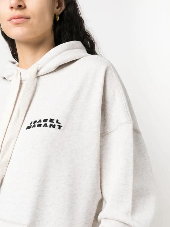  이자벨마랑 후드 티셔츠 SW0053FAA2M41I ecru - ISABEL MARANT