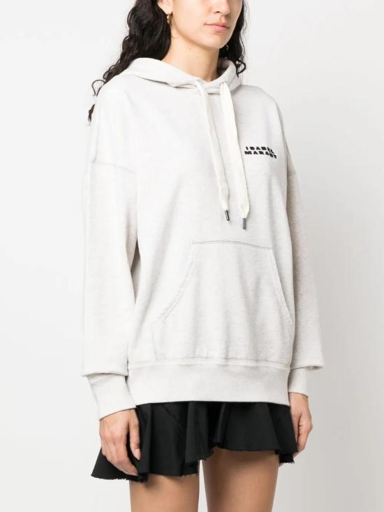  이자벨마랑 후드 티셔츠 SW0053FAA2M41I ecru - ISABEL MARANT