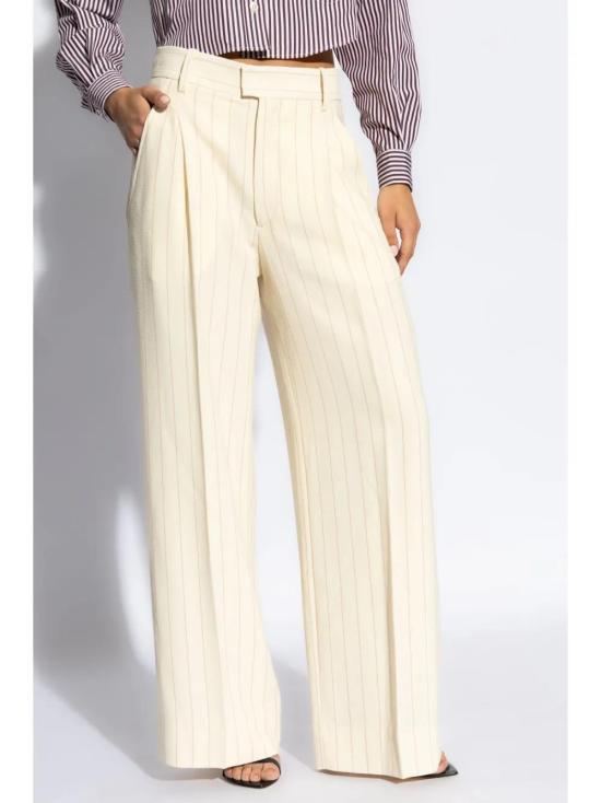  이자벨마랑 스트레이트 팬츠 PA0410FCB3F01I ecru - ISABEL MARANT