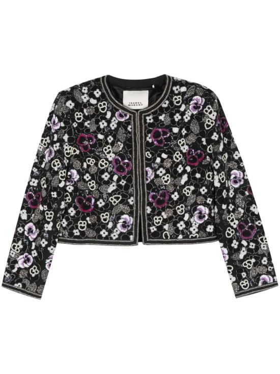  이자벨마랑 수트 자켓 VE0360FAB3E01I black