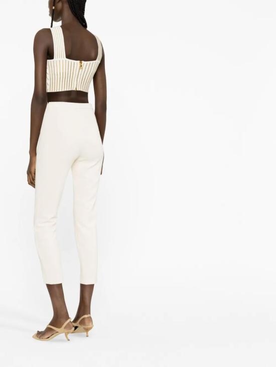  발망 민소매 티셔츠 AF1AB046KD37 white - BALMAIN