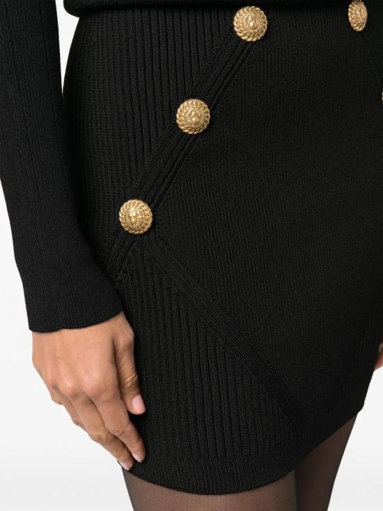  발망 숏팬츠 BF0LB194KF24 black - BALMAIN