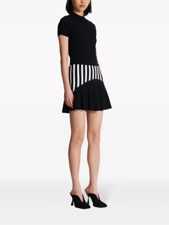  발망 숏 스커트 DF1LB663KG58 - BALMAIN