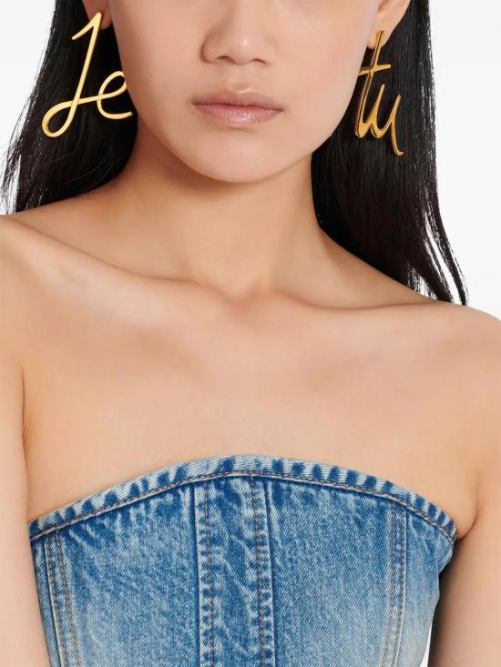  발망 이어링 EN1XK445MBRA - BALMAIN