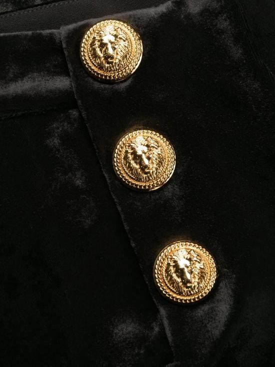  발망 스트레이트 팬츠 YF1PD022JD35 - BALMAIN