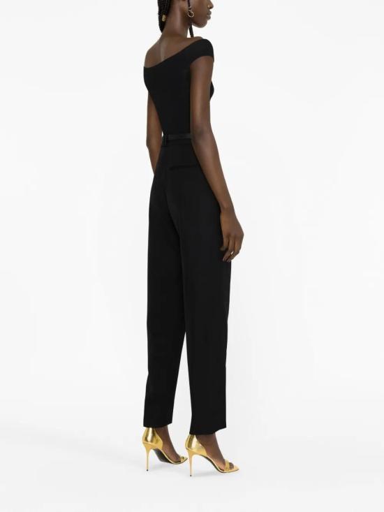  발망 스트레이트 팬츠 BF1PO100WC09 black - BALMAIN