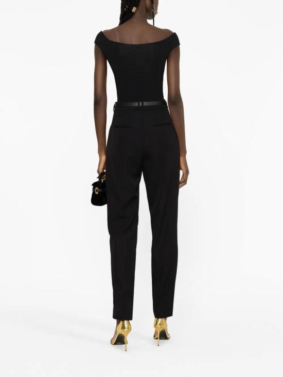  발망 스트레이트 팬츠 BF1PO100WC09 black - BALMAIN