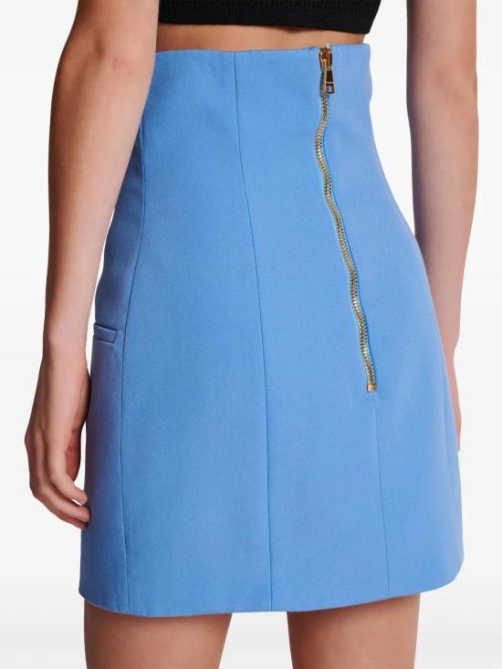  발망 미디 스커트 CF0LB027WC09 - BALMAIN