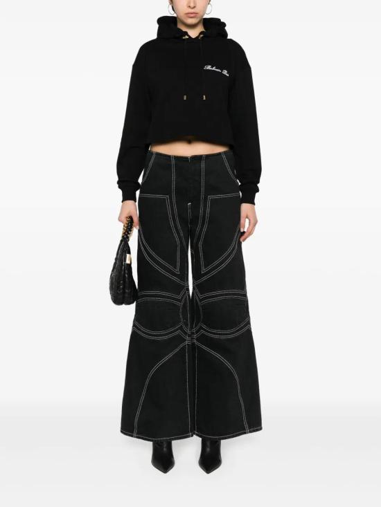  발망 후드 티셔츠 CF1JP040BC68 - BALMAIN