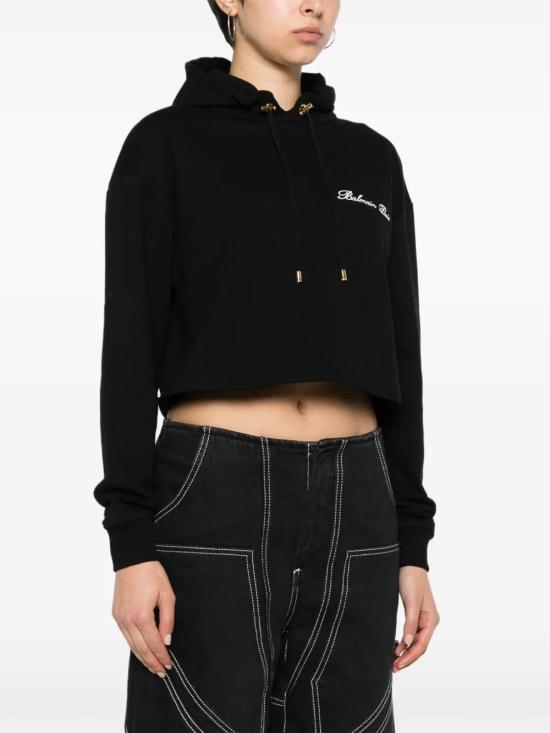  발망 후드 티셔츠 CF1JP040BC68 - BALMAIN