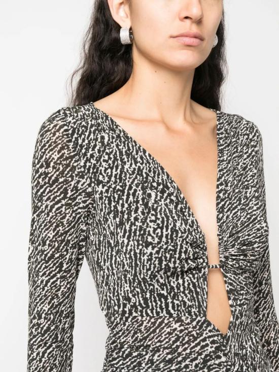  이자벨마랑 긴팔 티셔츠 HT0248FAA3K41I black - ISABEL MARANT