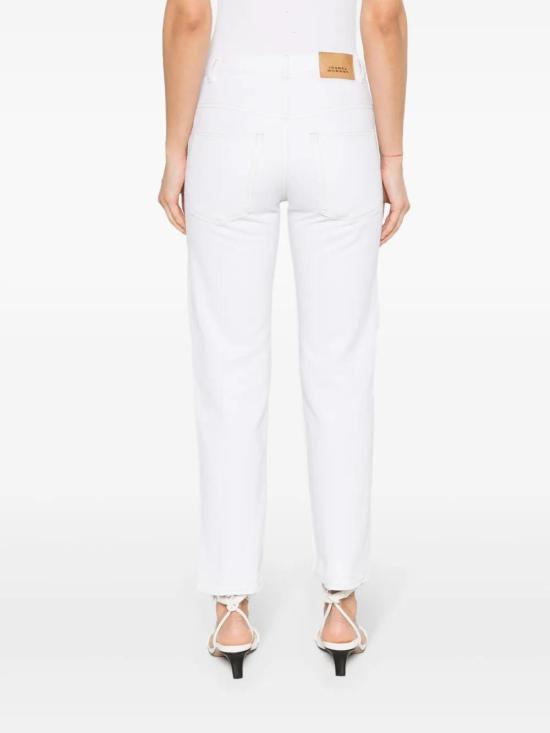  이자벨마랑 데님 팬츠 PA0271FAB1H04I white - ISABEL MARANT