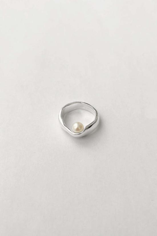  카라 유 반지 실버 히든 링