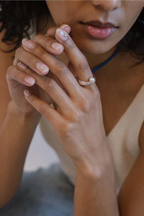  카라 유 반지 실버 히든 링 - KARA YOO