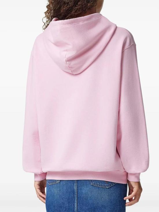  베르사체 후드 티셔츠 10189821A13617 pink - VERSACE