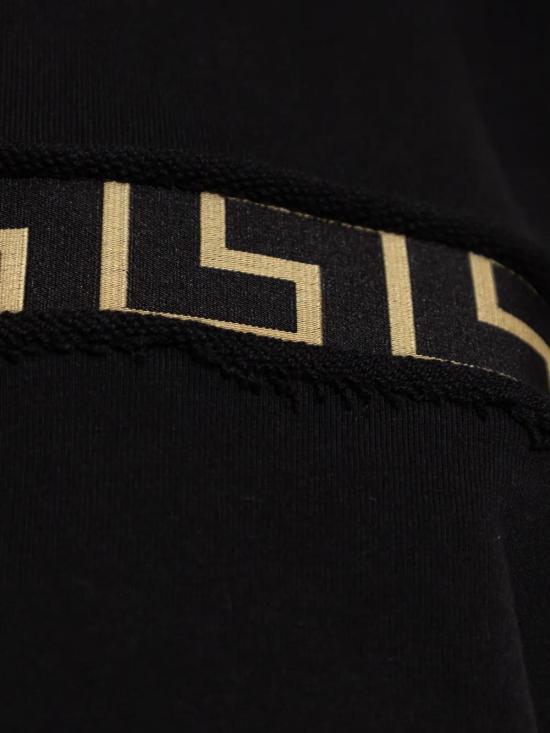  베르사체 후드 티셔츠 10158831A11144 black - VERSACE