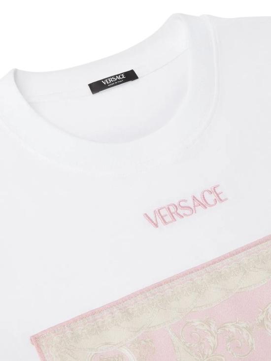  베르사체 반팔 티셔츠 10195371A14127 white - VERSACE
