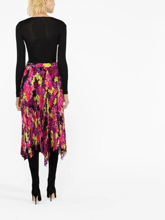  베르사체 미디 스커트 10087431A06392 multicolour - VERSACE