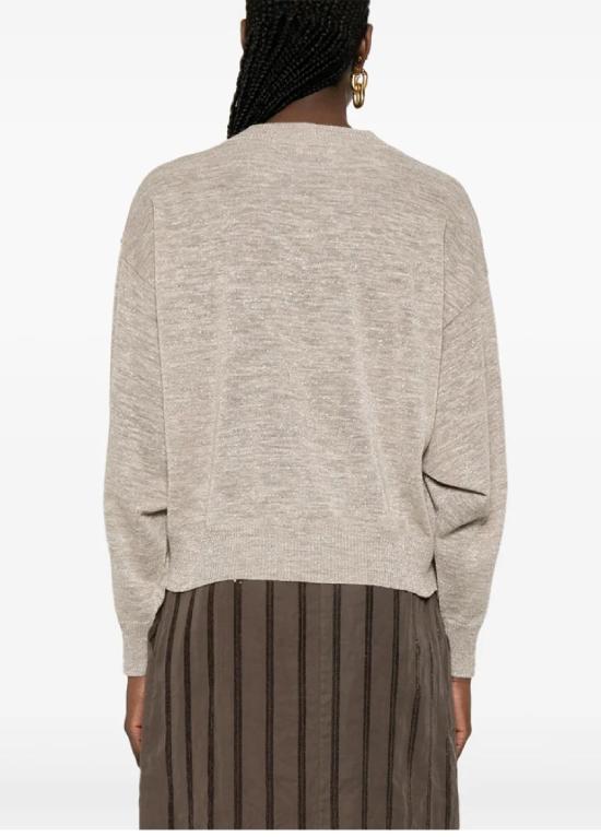 25SS 브루넬로 쿠치넬리 니트웨어 M8Q202912 C6898 BEIGE - BRUNELLO CUCINELLI