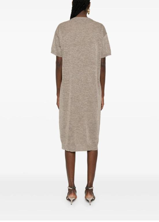 25SS 브루넬로 쿠치넬리 숏 원피스 M8Q202A90 C2985 C7890 - BRUNELLO CUCINELLI